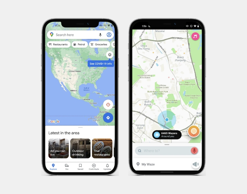 Waze vs Google Maps: Compared 2023 | AppsHive